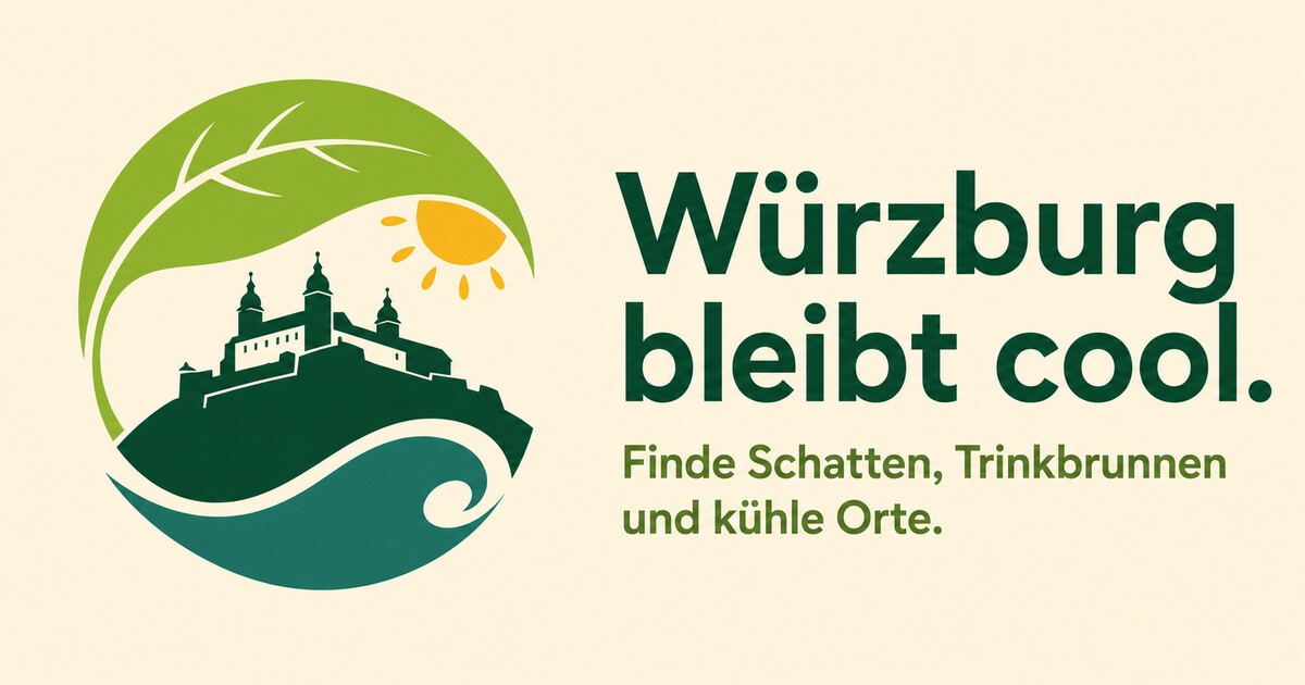 Würzburg bleibt cool – Vorschaubild zum Teilen